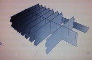 Стандартная форма для производства стеновых блоков (200х300х600)